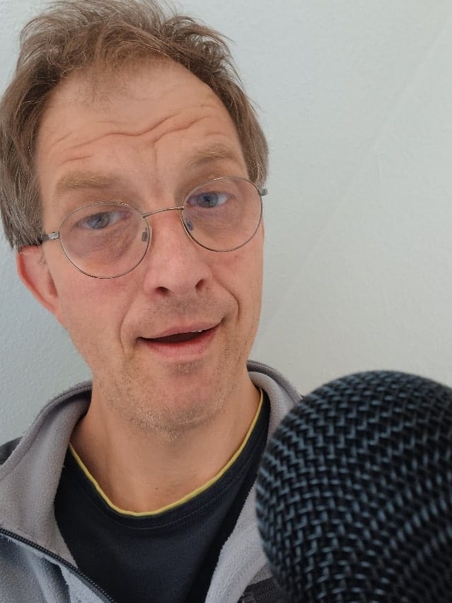 Uli Zeller bei einem Vortrag über Demenz