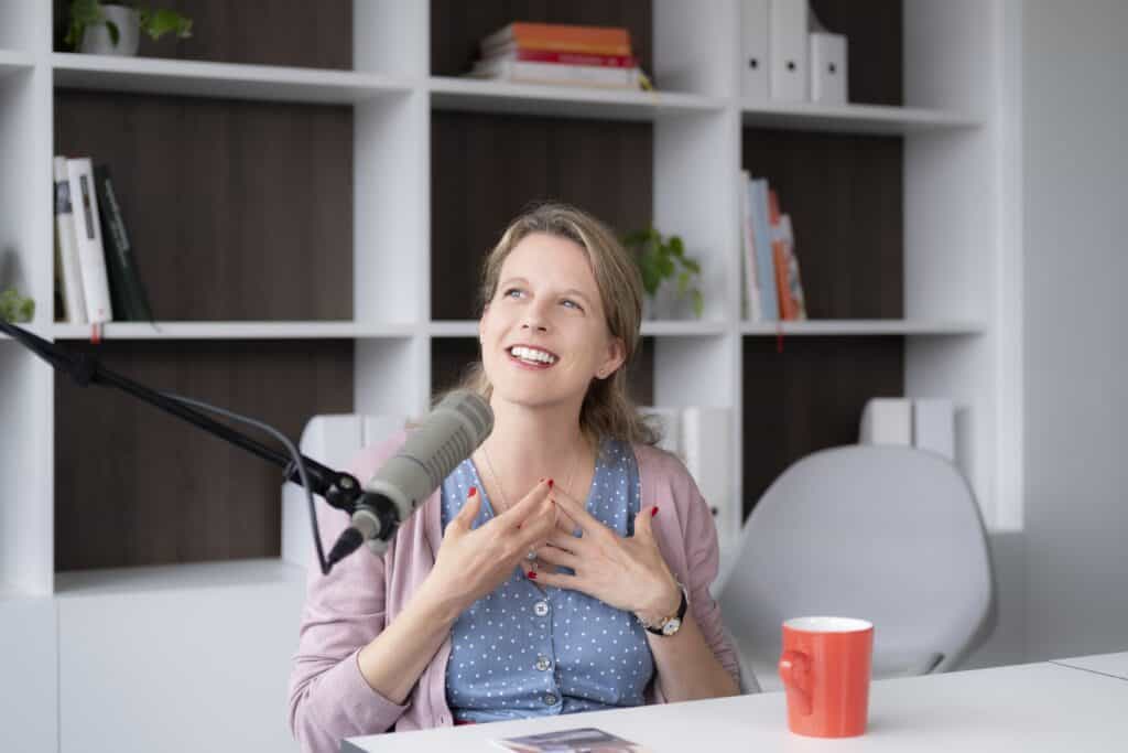 Peggy Elfmann vom Demenz Podcast Desidera: Leben, lieben, pflegen.