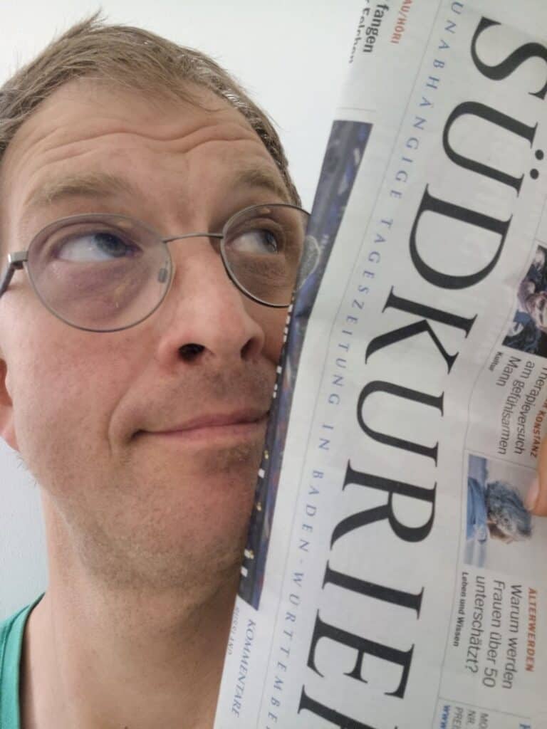 Uli Zeller schreibt über das "Leben mit Demenz" unter anderem auch hier im Südkurier.